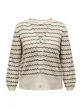 Облегающий свитер Only Carmakoma, бежевый