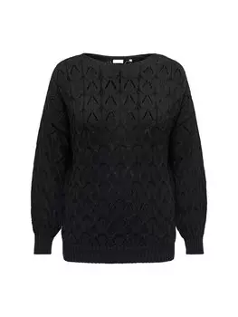 Облегающий свитер Only Carmakoma, черный