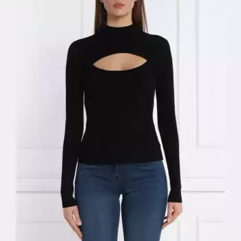 Облегающий свитер Patrizia Pepe, черный