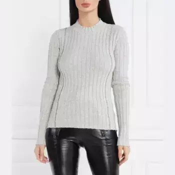 Облегающий свитер Patrizia Pepe, серый