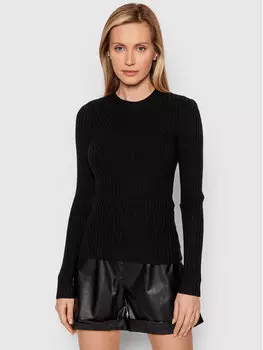 Облегающий свитер Pieces, черный