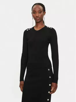 Облегающий свитер Pinko, черный