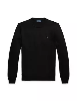 Облегающий свитер Polo Ralph Lauren, черный