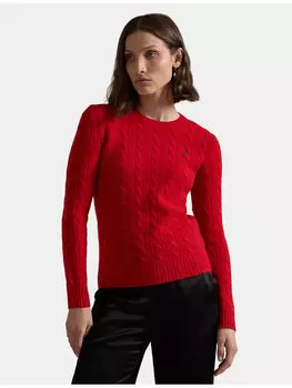 Облегающий свитер Polo Ralph Lauren, красный