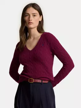 Облегающий свитер Polo Ralph Lauren, красный