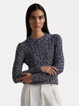 Облегающий свитер Polo Ralph Lauren, синий