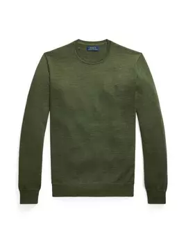 Облегающий свитер Polo Ralph Lauren, зеленый