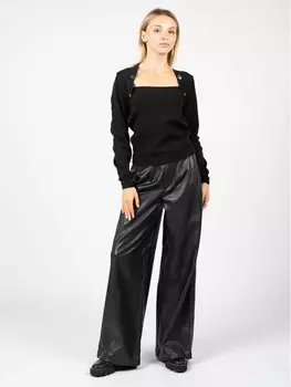 Облегающий свитер Silvian Heach, черный