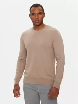 Облегающий свитер Sisley, бежевый