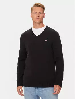 Облегающий свитер Tommy Jeans, черный