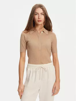 Облегающий свитер Torbole 2513361145 Marella, бежевый