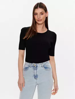 Облегающий свитер Trussardi, черный