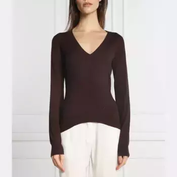 Облегающий свитер Trussardi, коричневый