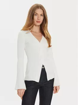 Облегающий свитер Twinset, экрю