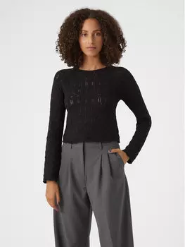 Облегающий свитер Vero Moda, черный