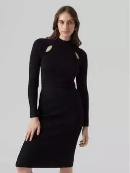 Облегающий свитер Vero Moda, черный