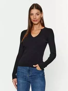 Облегающий свитер Vero Moda, черный