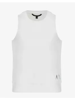 Облегающий топ Armani Exchange, белый