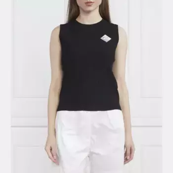 Облегающий топ Armani Exchange, черный