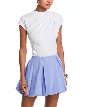 Облегающий топ - эксклюзив AQUA, белый