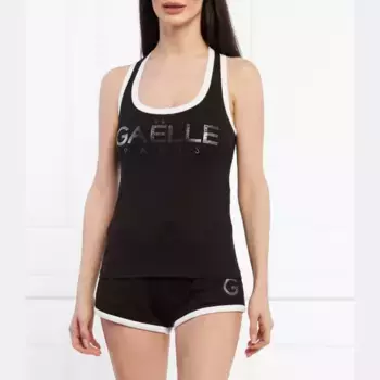 Облегающий топ Galle Paris, черный