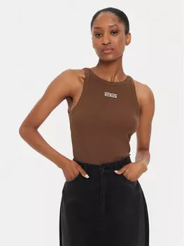 Облегающий топ Gestuz, коричневый