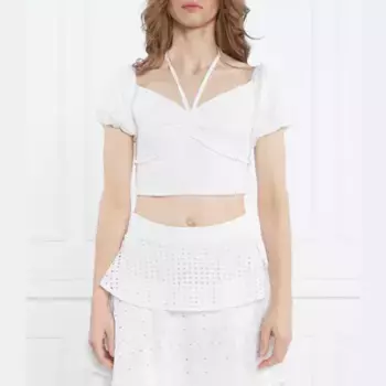 Облегающий топ Guess, белый