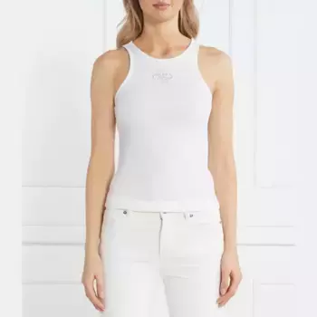 Облегающий топ Guess, белый