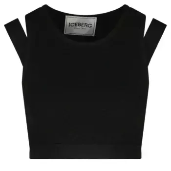 Облегающий топ Iceberg, черный