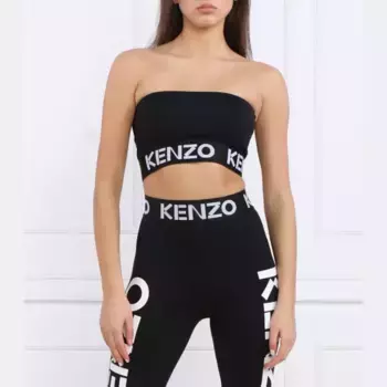 Облегающий топ Kenzo, черный