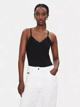 Облегающий топ Morgan, черный