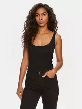 Облегающий топ Mustang, черный