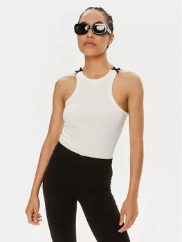 Облегающий топ Noisy May, белый