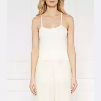 Облегающий топ Patrizia Pepe, белый