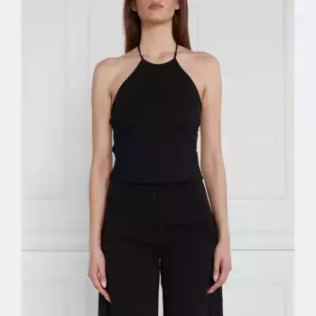 Облегающий топ Patrizia Pepe, черный