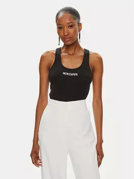 Облегающий топ Patrizia Pepe, черный