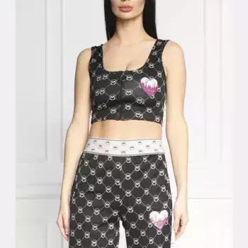 Облегающий топ Pinko, черный