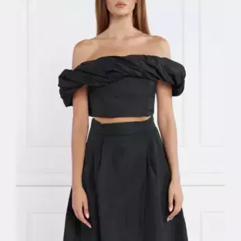 Облегающий топ Pinko, черный