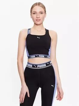Облегающий топ Puma, черный