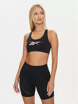 Облегающий топ Reebok, черный