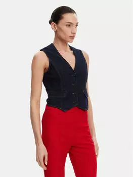 Облегающий жилет FR25SJ5024D46093 Fracomina, синий