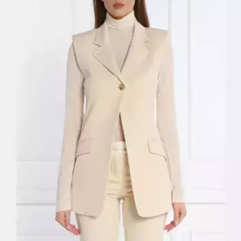 Облегающий жилет Patrizia Pepe, бежевый