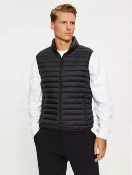 Облегающий жилет United Colors Of Benetton, черный