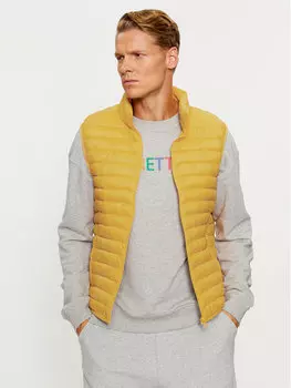 Облегающий жилет United Colors Of Benetton, желтый