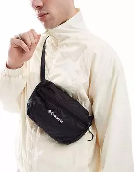 Облегченная складная поясная сумка Columbia черного цвета