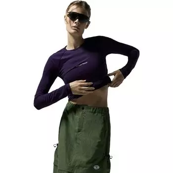 Облегчённая футболка с длинным рукавом District Vision, цвет plum