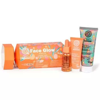 OBLEPIKHA C-BERRICA Face Glow Beauty Set C-Berrica Gift Cracker Natura Siberica