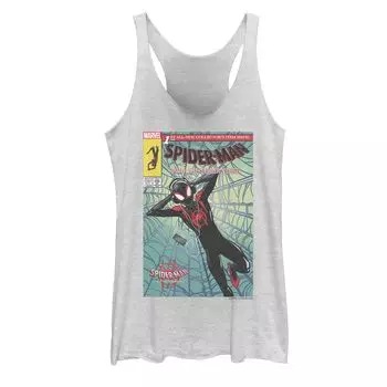 Обложка комиксов для юниоров Marvel Spider-Man Spiderverse, графическая майка для коллекционеров Licensed Character