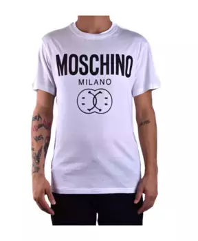 Обновите свой гардероб этой футболкой Moschino, белый
