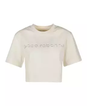 Обновите свой гардероб футболкой Paco Rabanne, бежевый